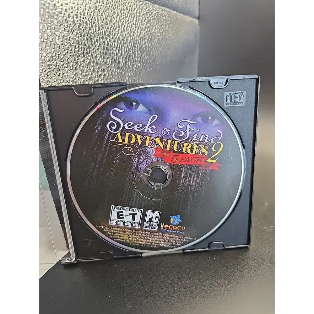 Seek & Find Adventures 2: Only 1 DIsk Included (PC, 2011)‎